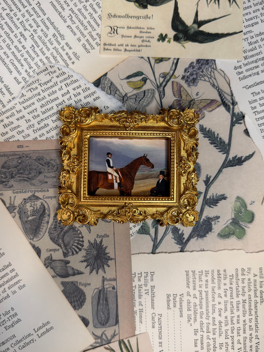 Small Horse & Rider Magnet