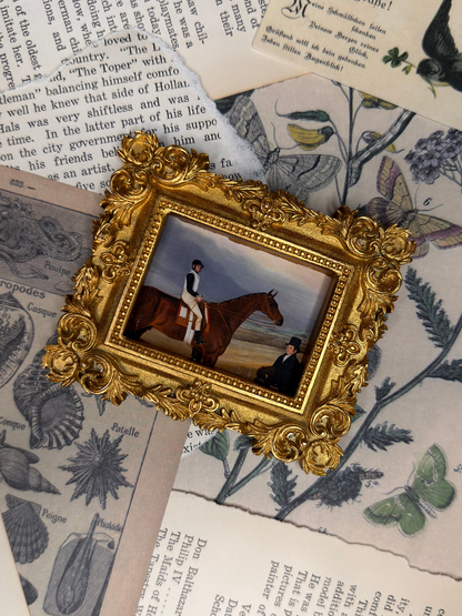 Small Horse & Rider Magnet