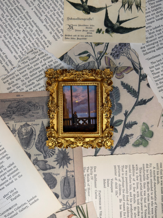 Small Moonlit Night Magnet