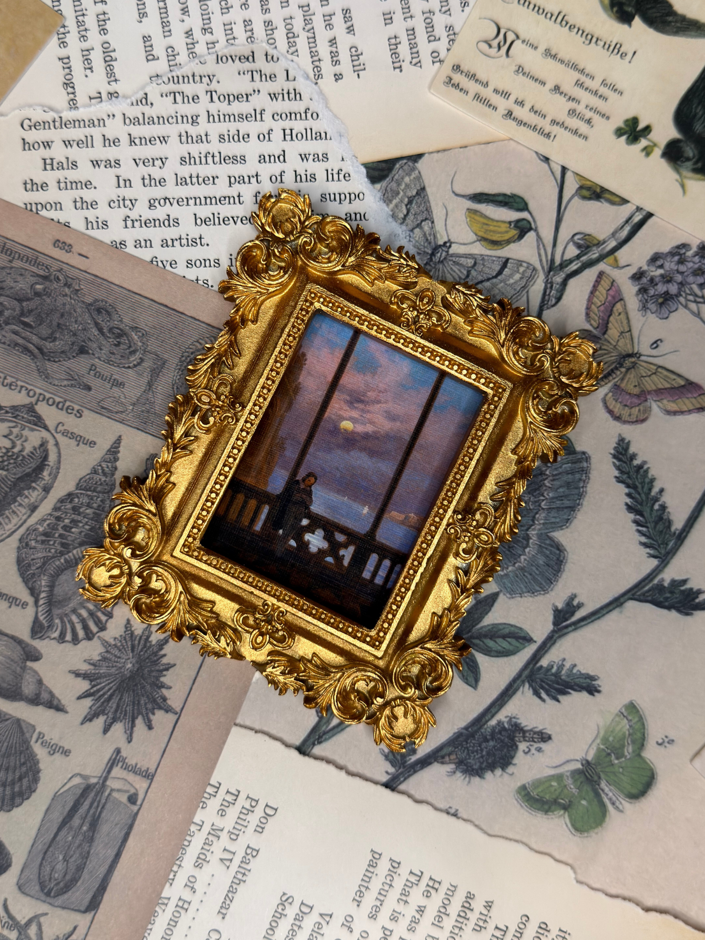 Small Moonlit Night Magnet