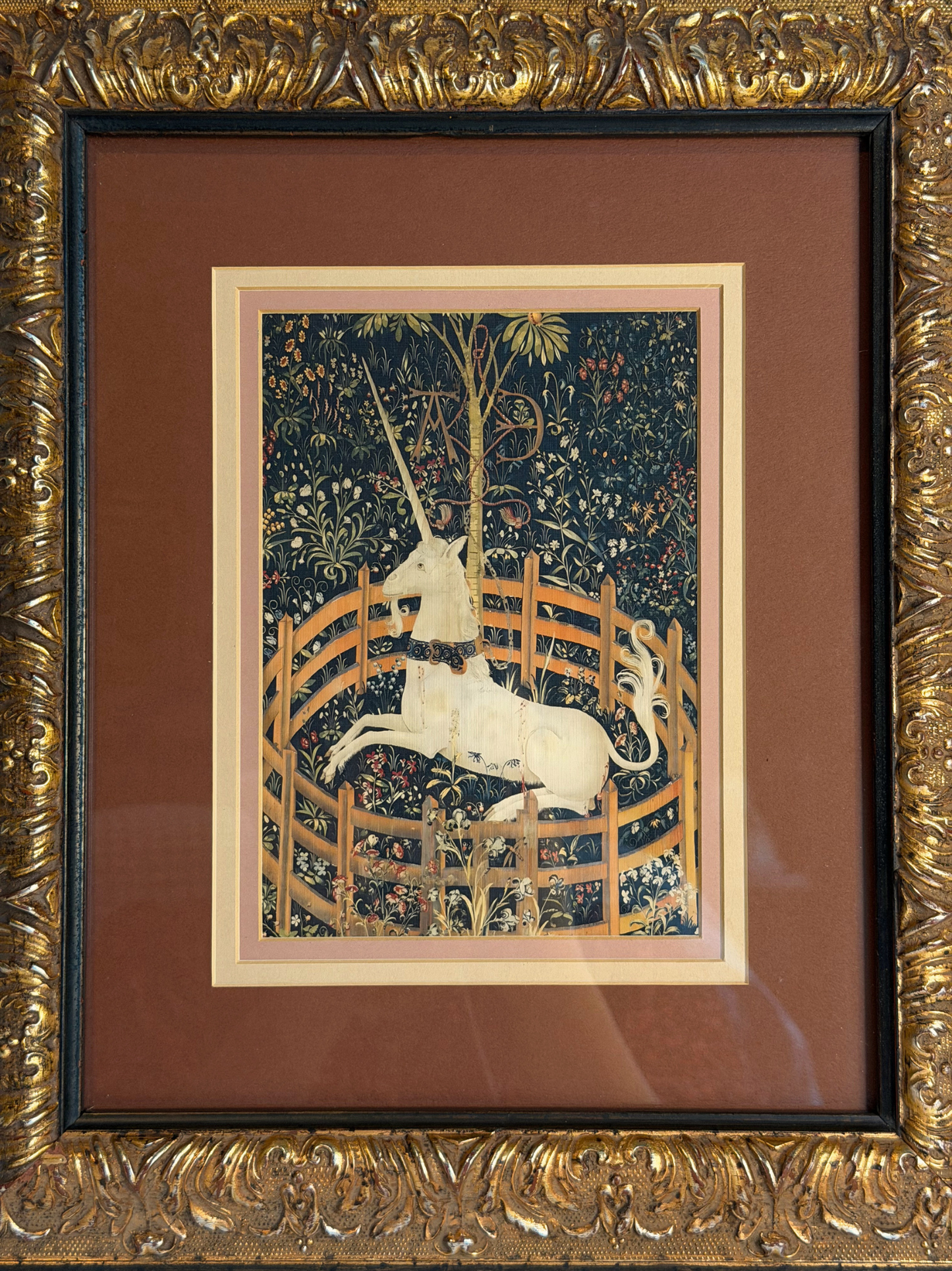 Framed Unicorn Print #2