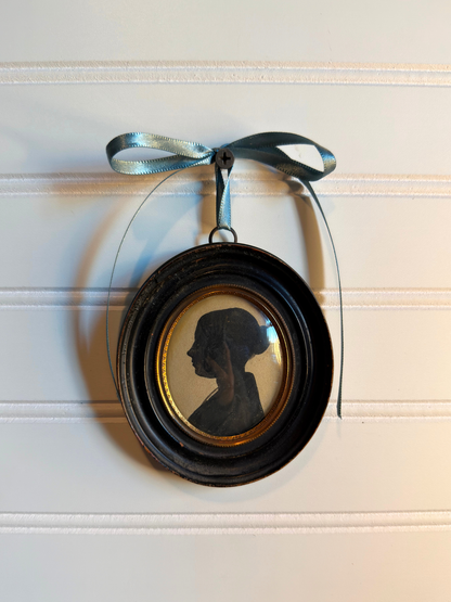 19th Century Silhouette Portrait of a Lady