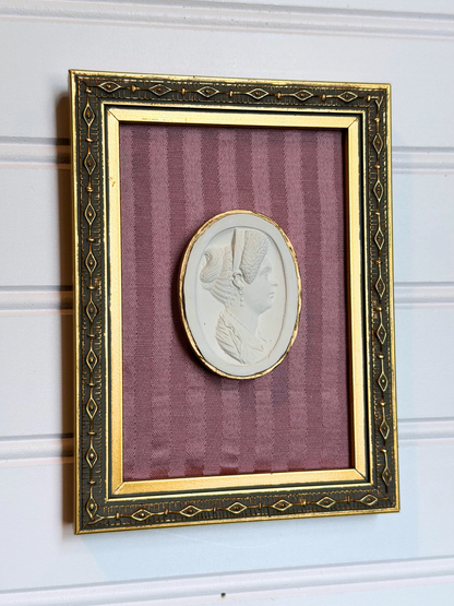 Framed Flavia Intaglio