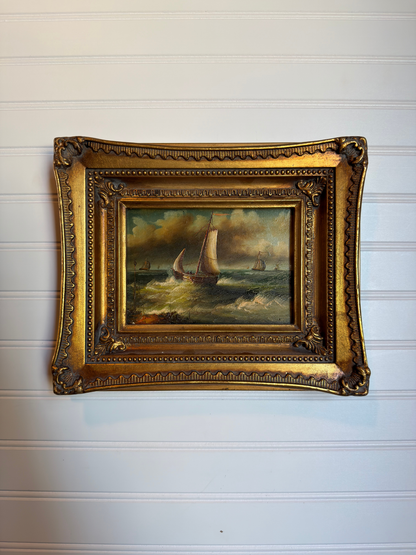 Ship Oil Painting #2