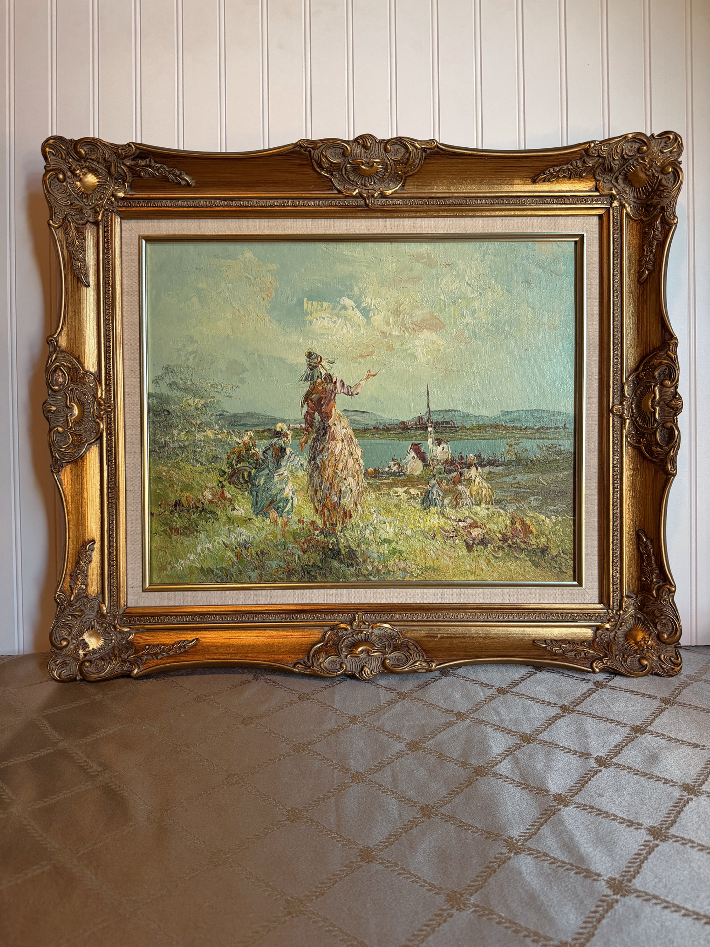 Vintage Impressionist Painting