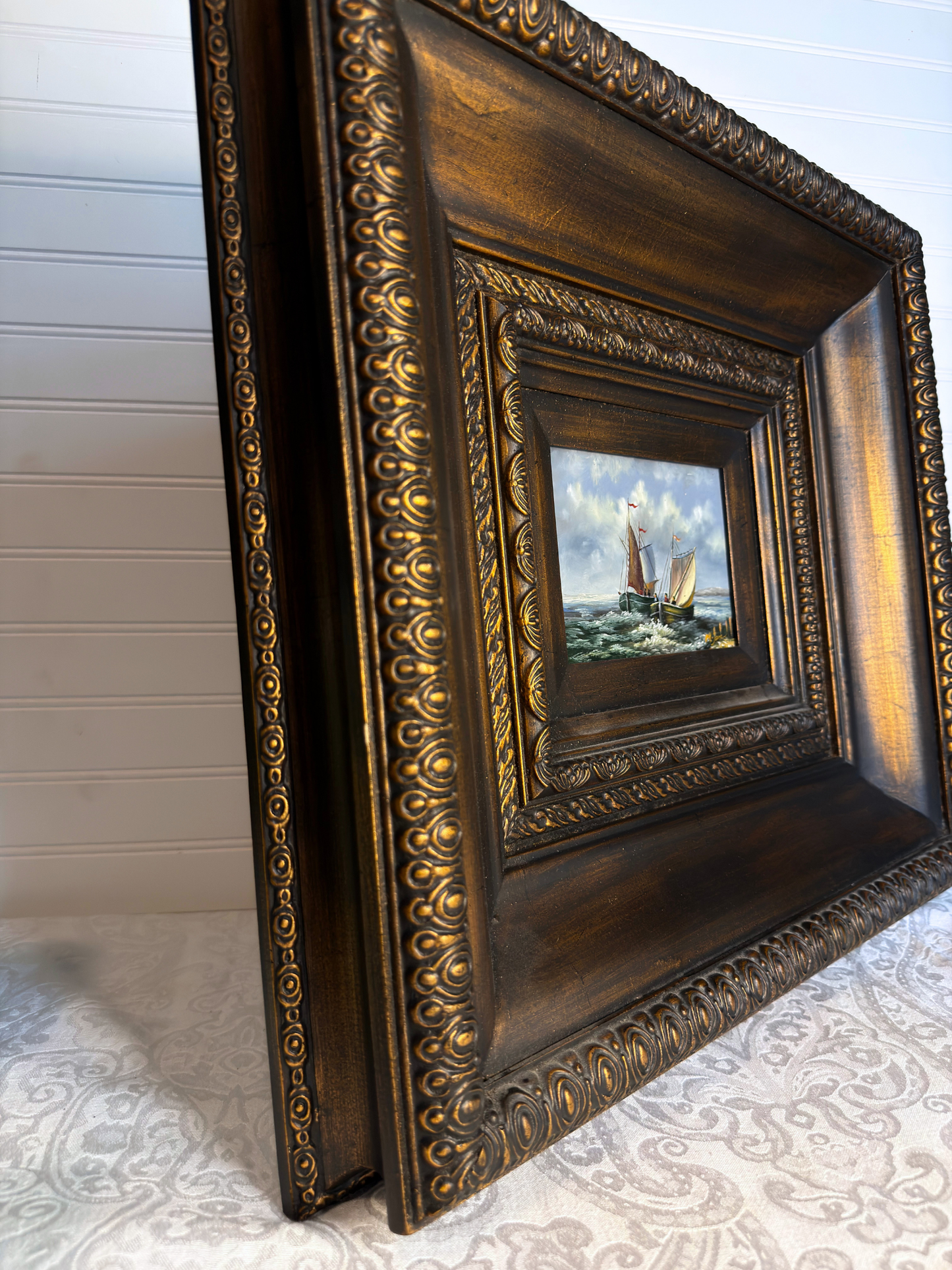 Sailboat Oil Painting