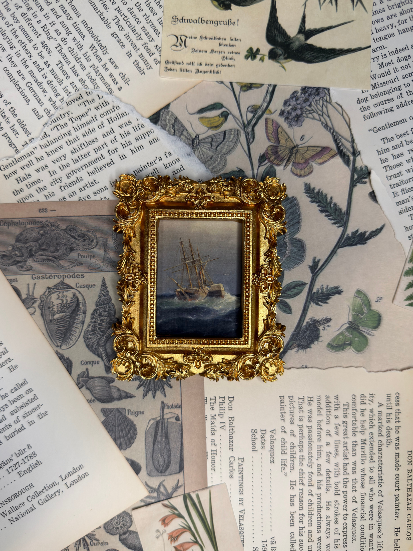 Small Ship #2 Magnet