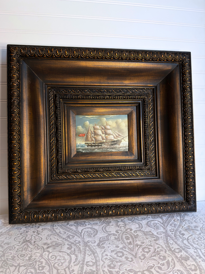 Sailing Ship Oil Painting