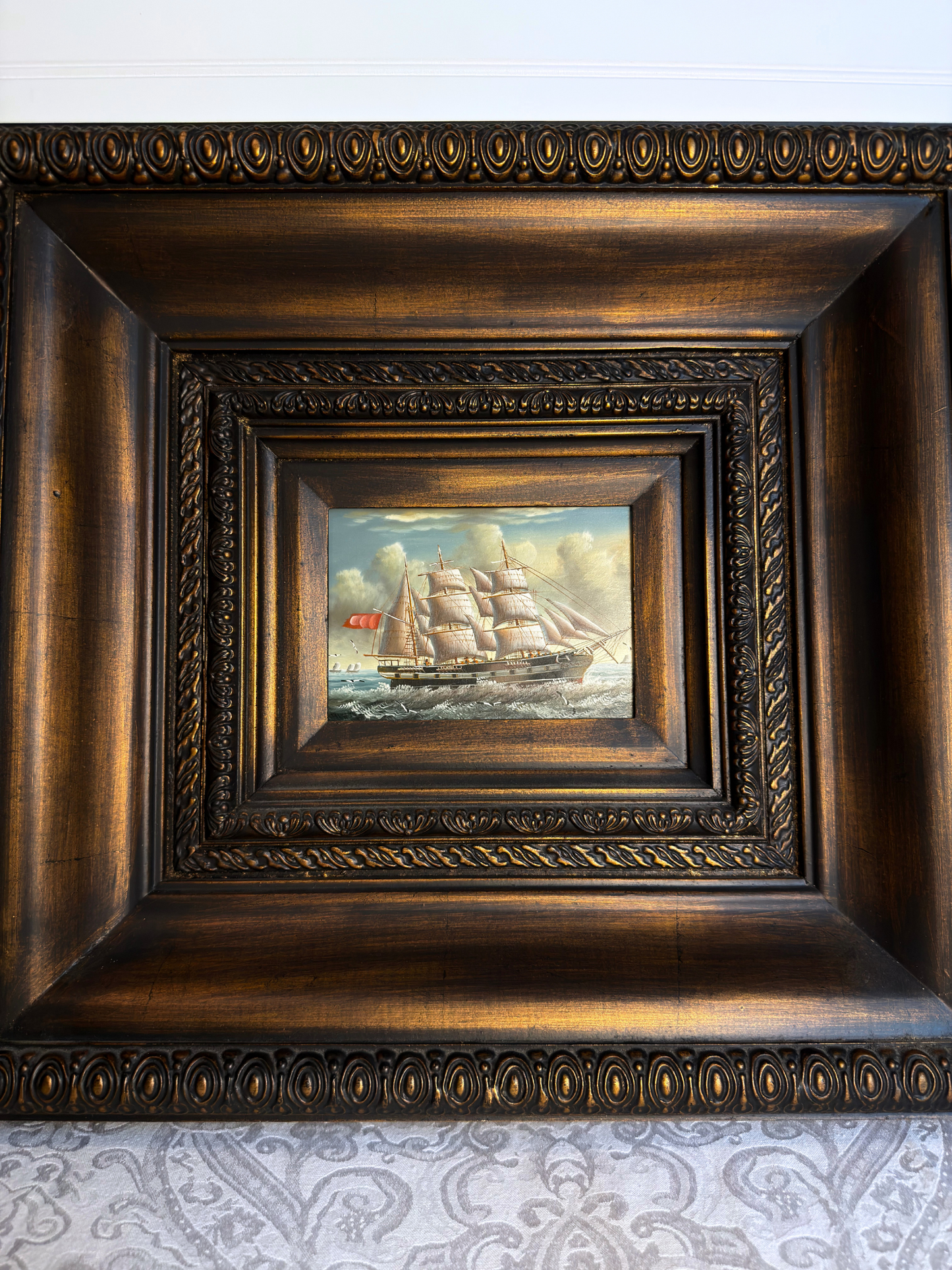 Sailing Ship Oil Painting