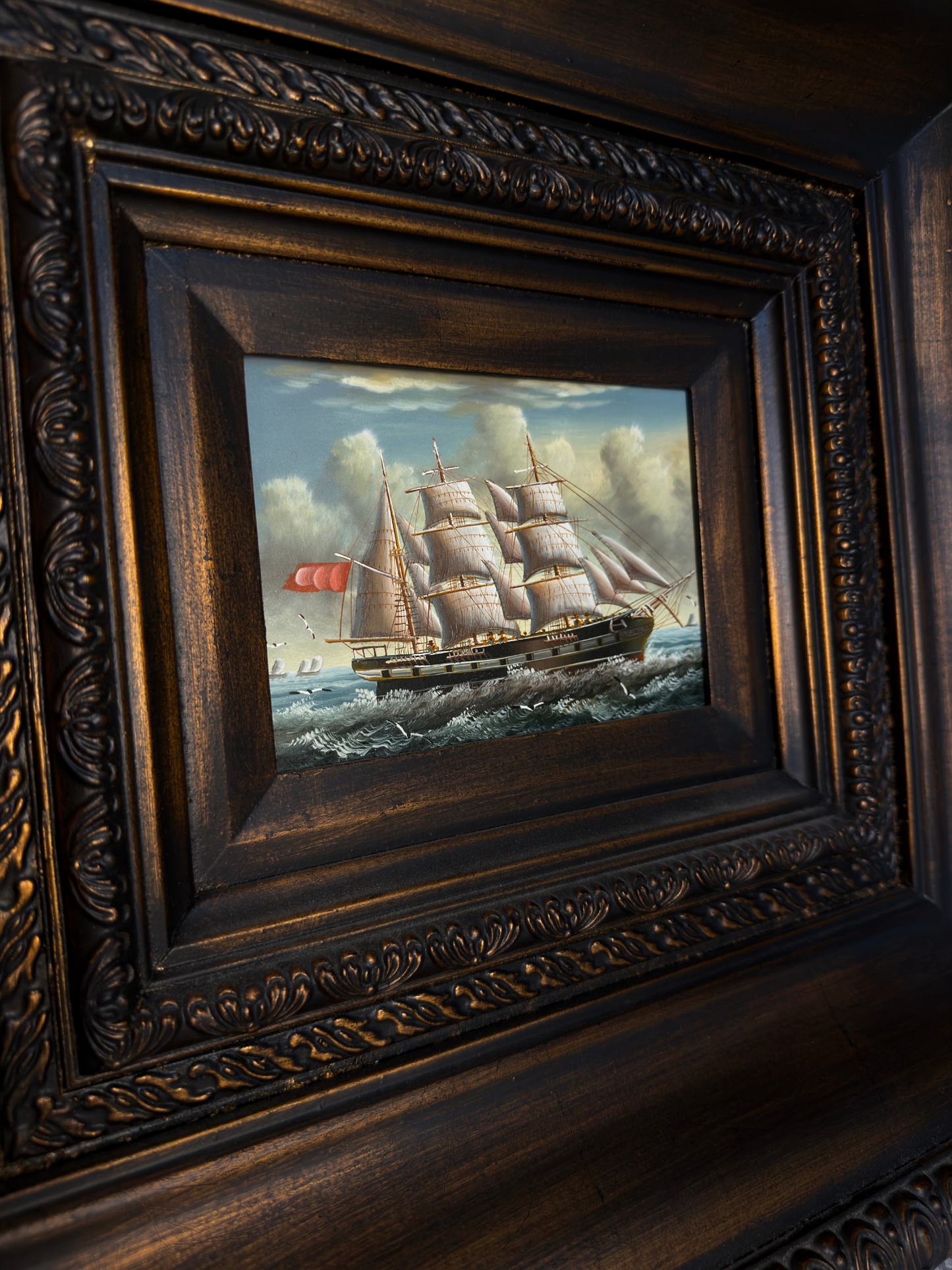 Sailing Ship Oil Painting