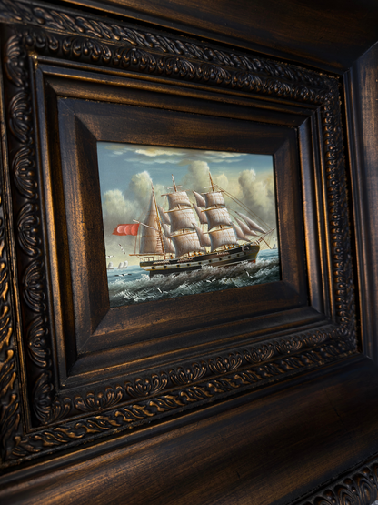 Sailing Ship Oil Painting