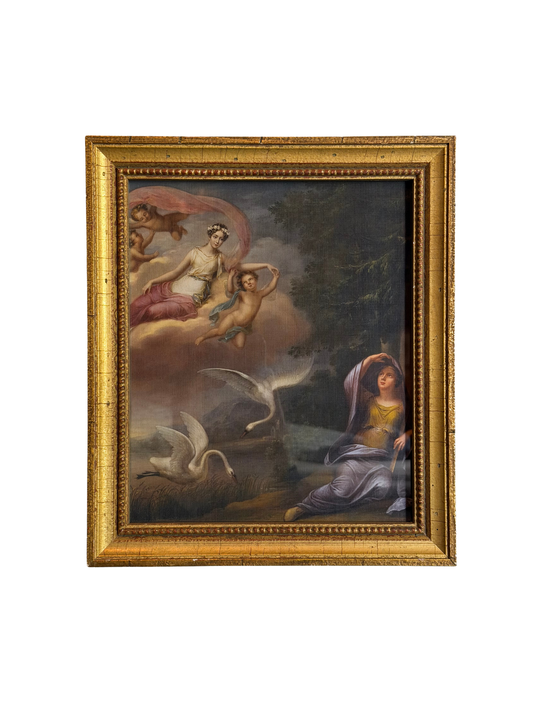 Framed Allegory of the Crowned Princess Print