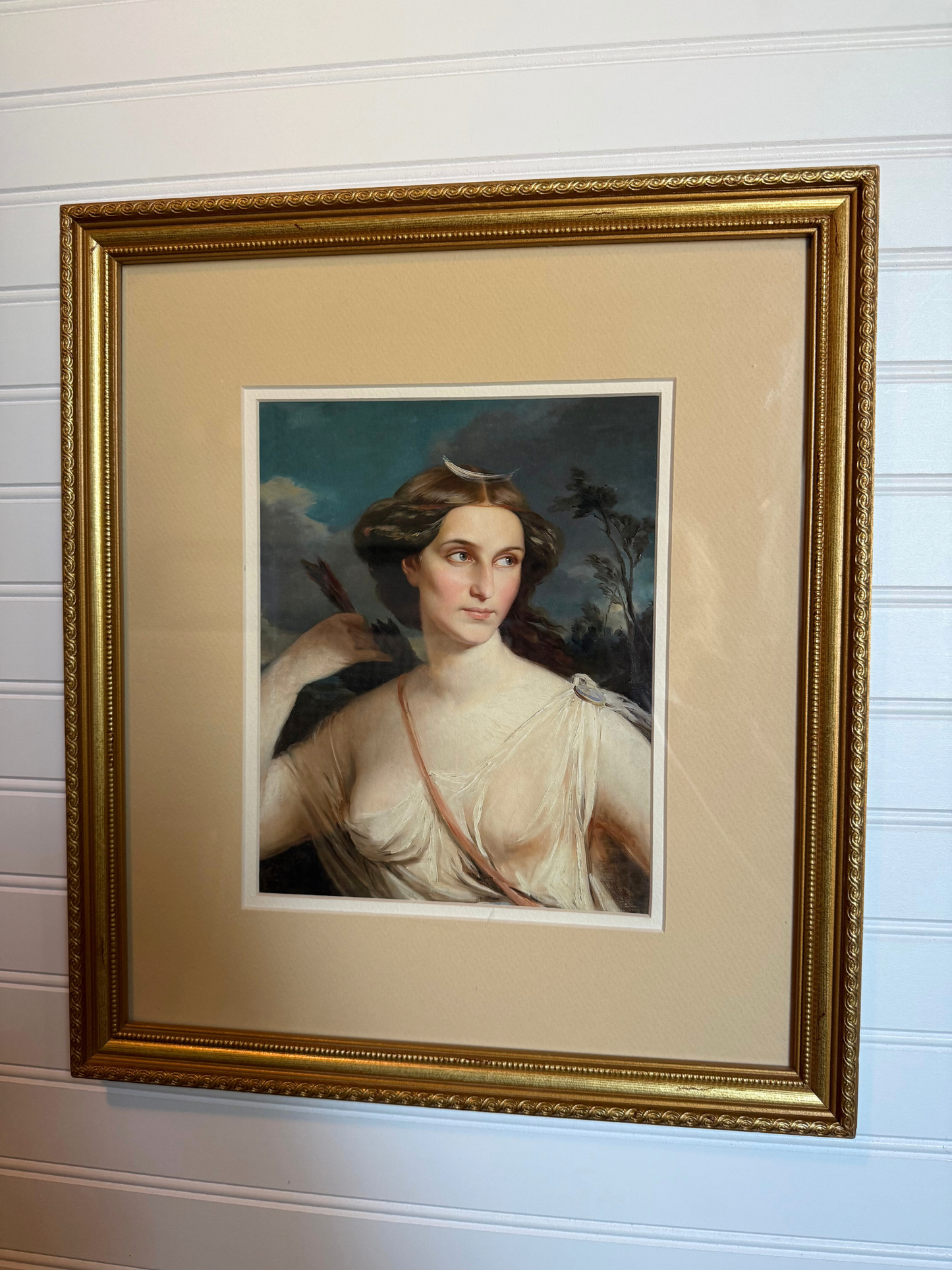 Goddess Diana Framed Giclee Print