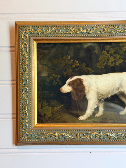 Framed Spaniel Giclee Print