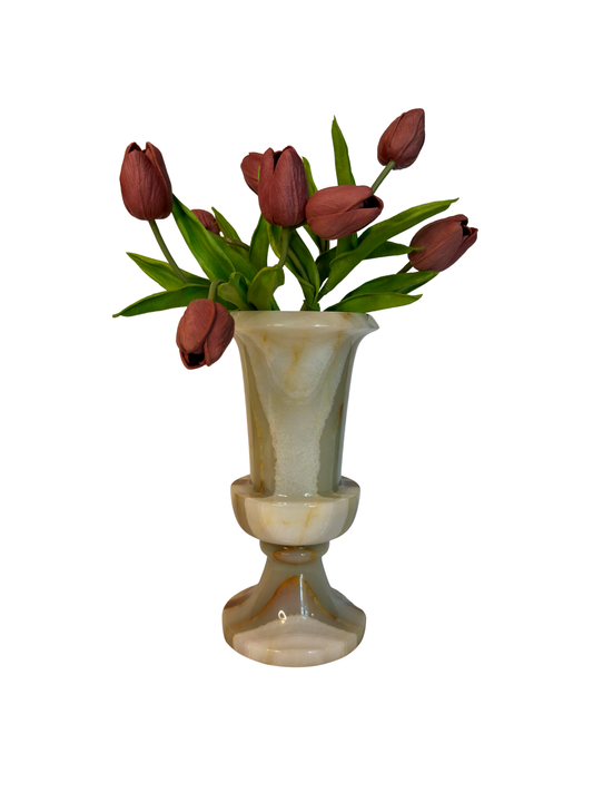 Onyx Pedestal Vase