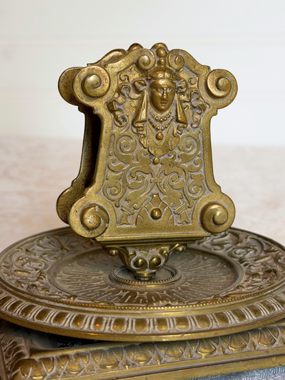Ornate Figurative Matchbox Holder