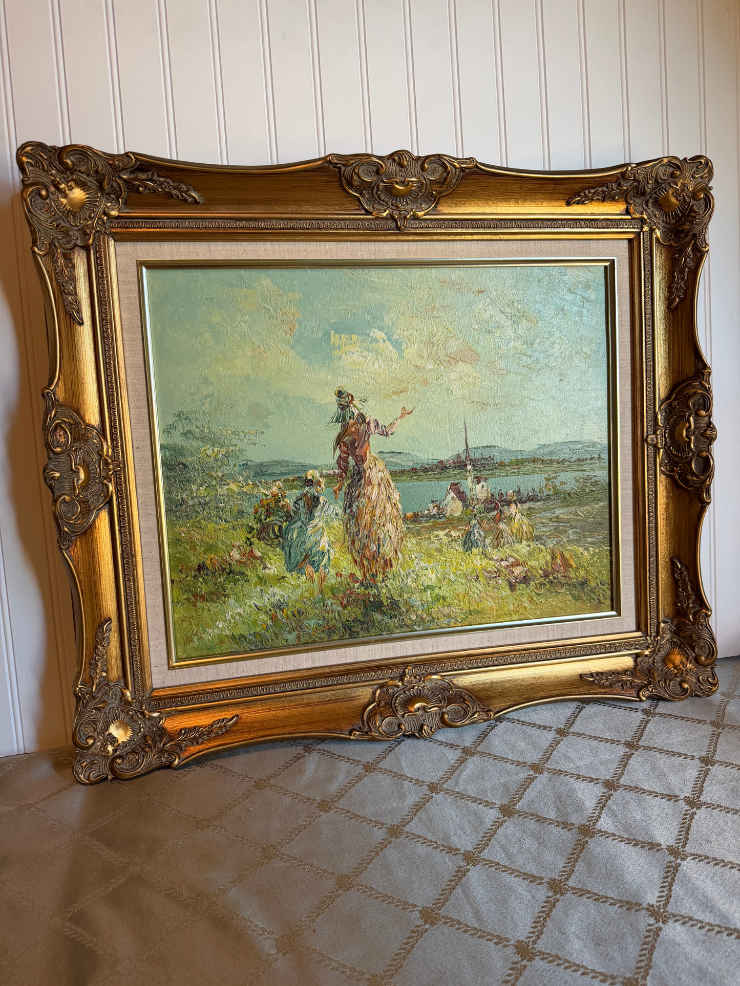 Vintage Impressionist Painting