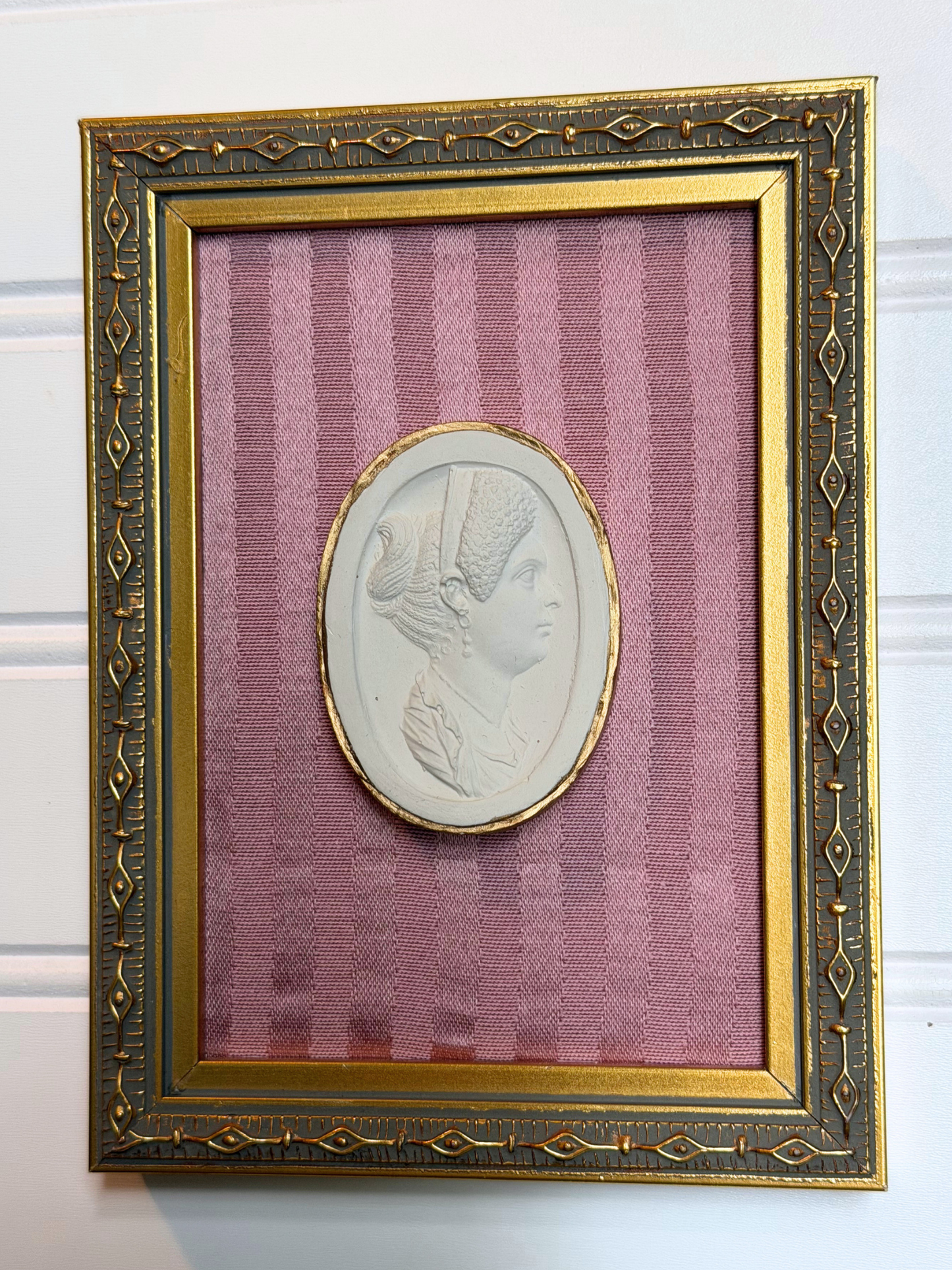 Framed Flavia Intaglio