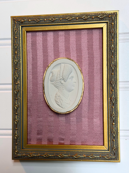 Framed Flavia Intaglio