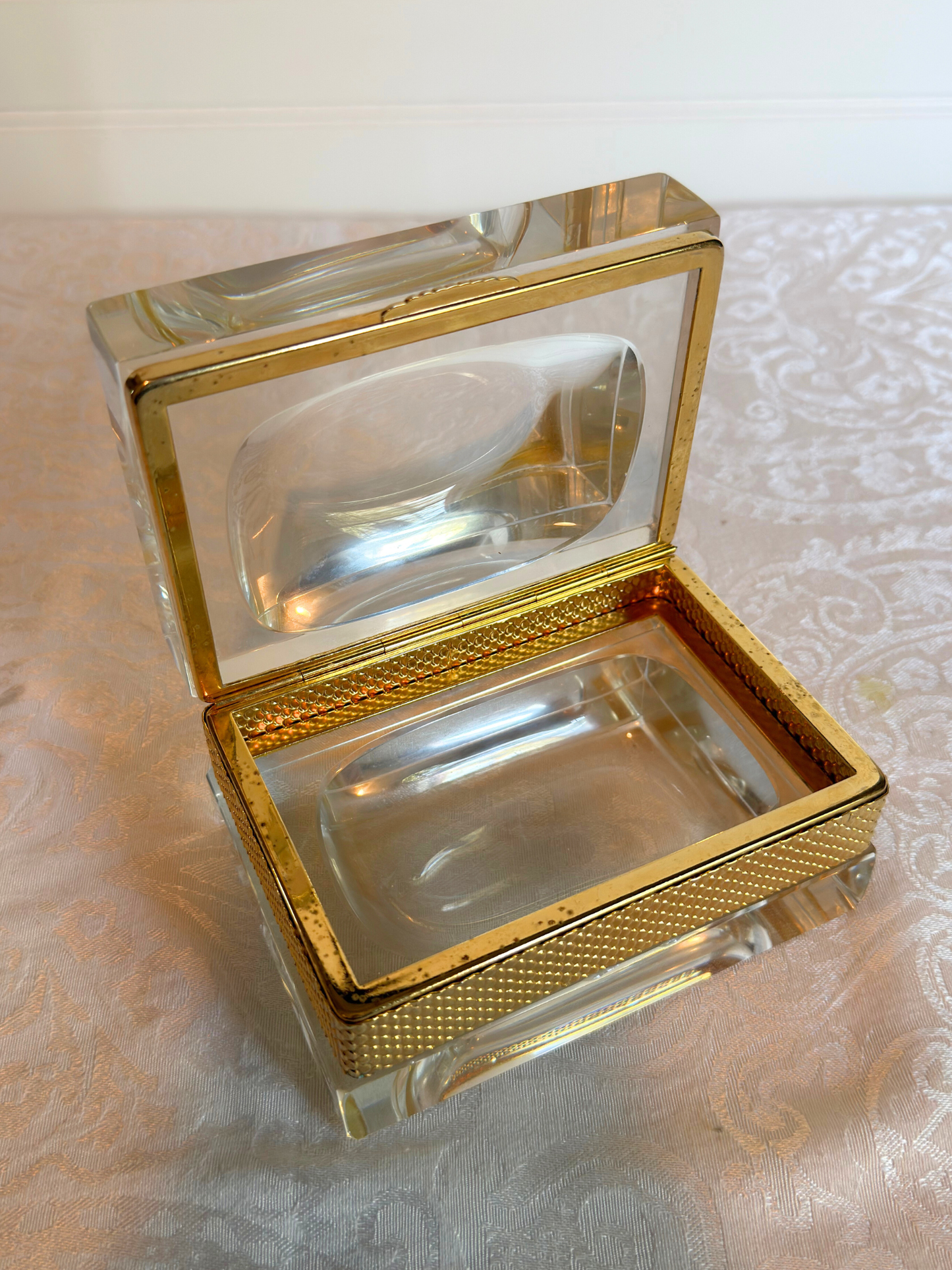 Murano Glass Jewelry Casket