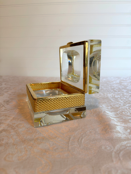 Murano Glass Jewelry Casket