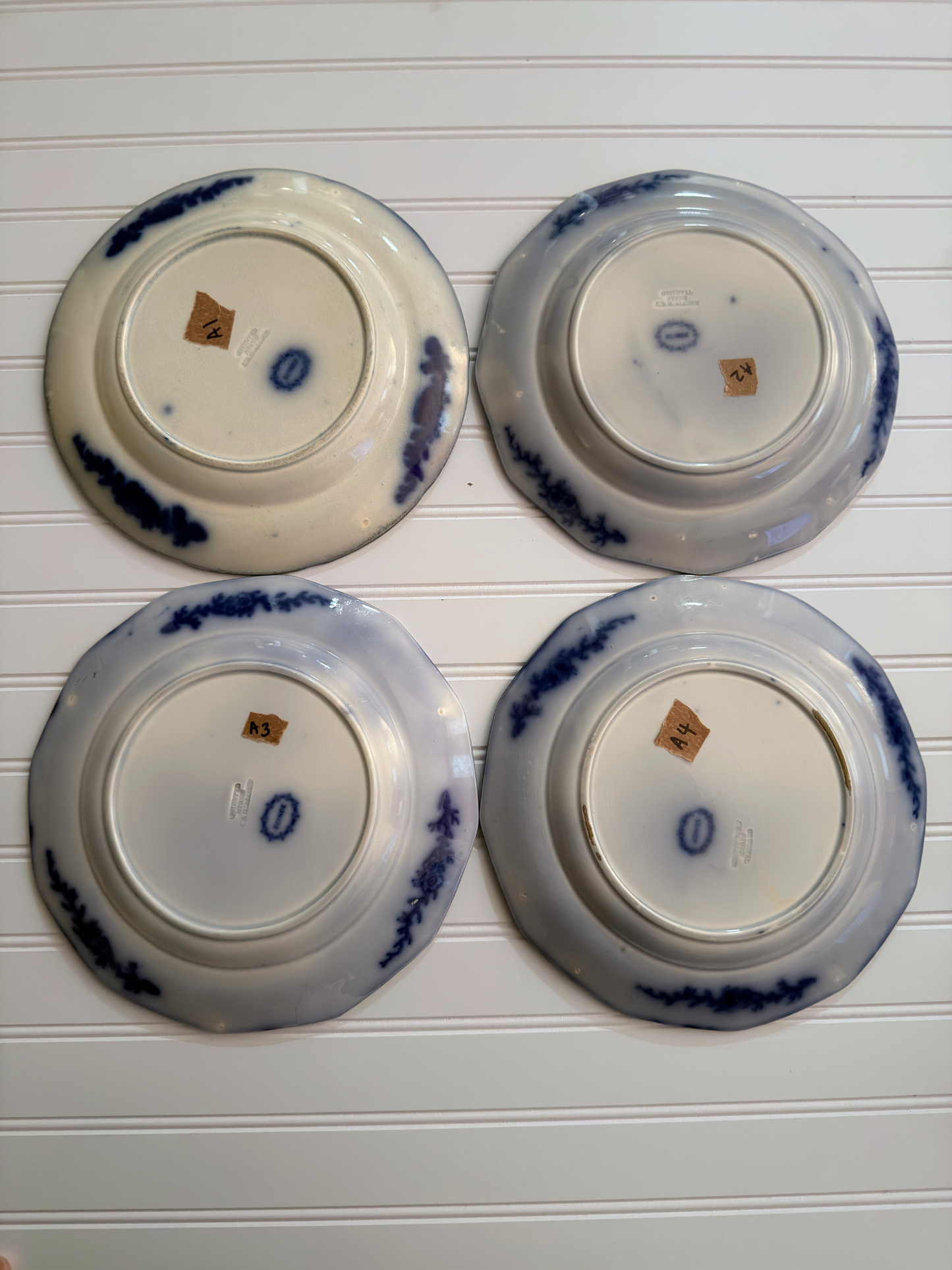 Large J & G Alcock "Scinde" Pattern Plates