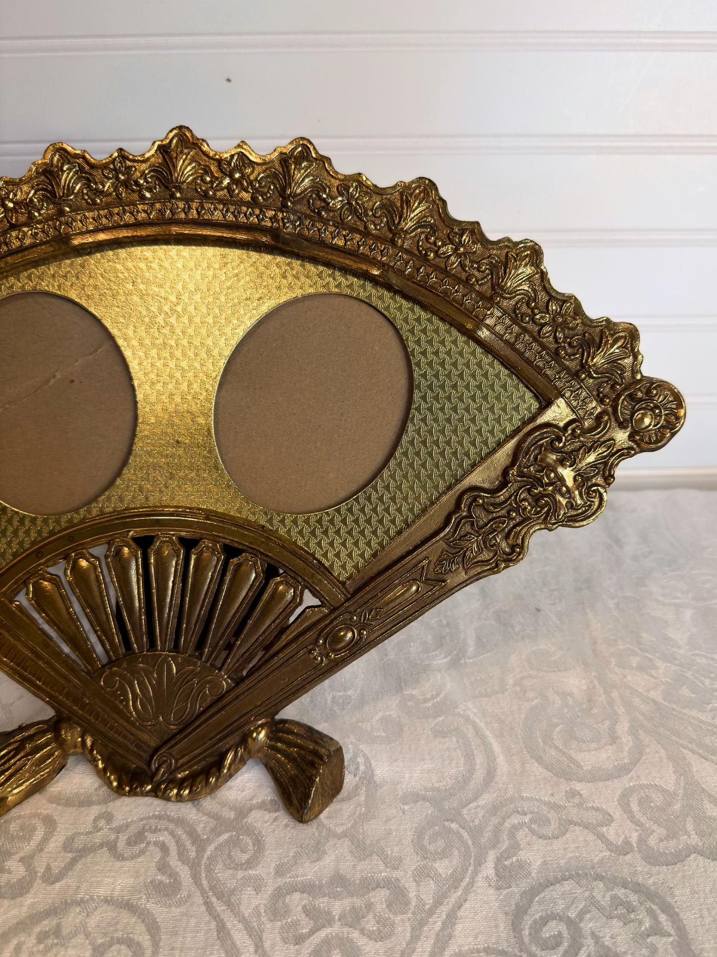 Ornate Brass Tabletop Frame
