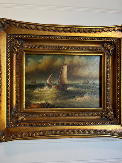 Ship Oil Painting #2