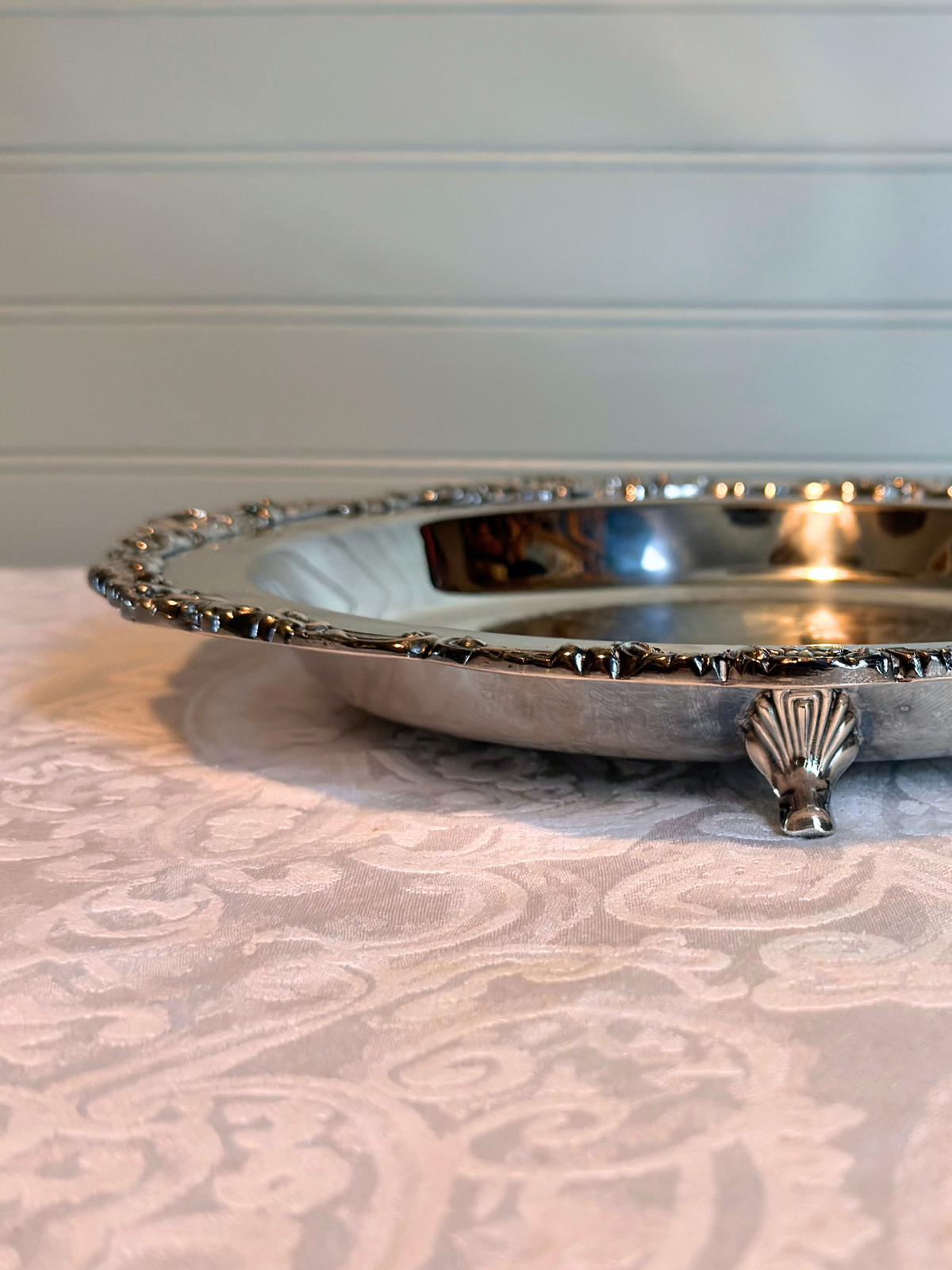Silver Plated Serving Tray