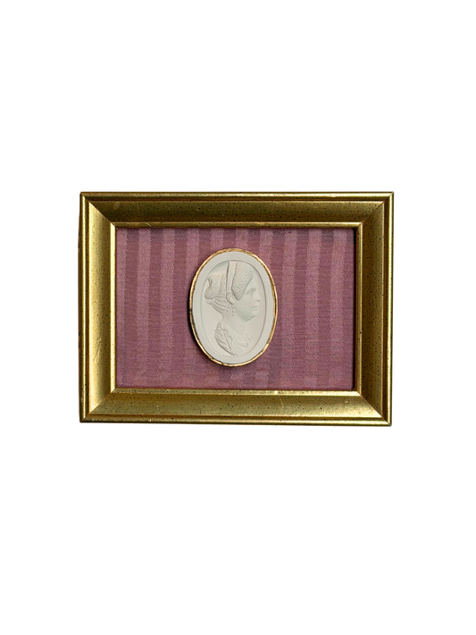 Framed Flavia Intaglio