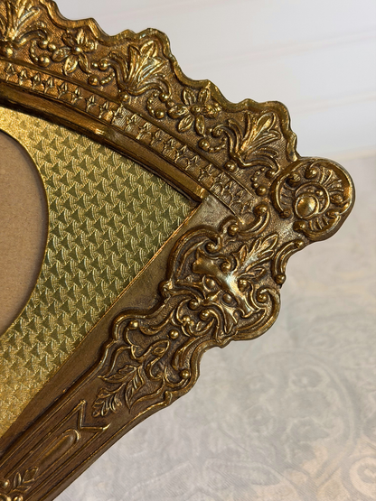 Ornate Brass Tabletop Frame