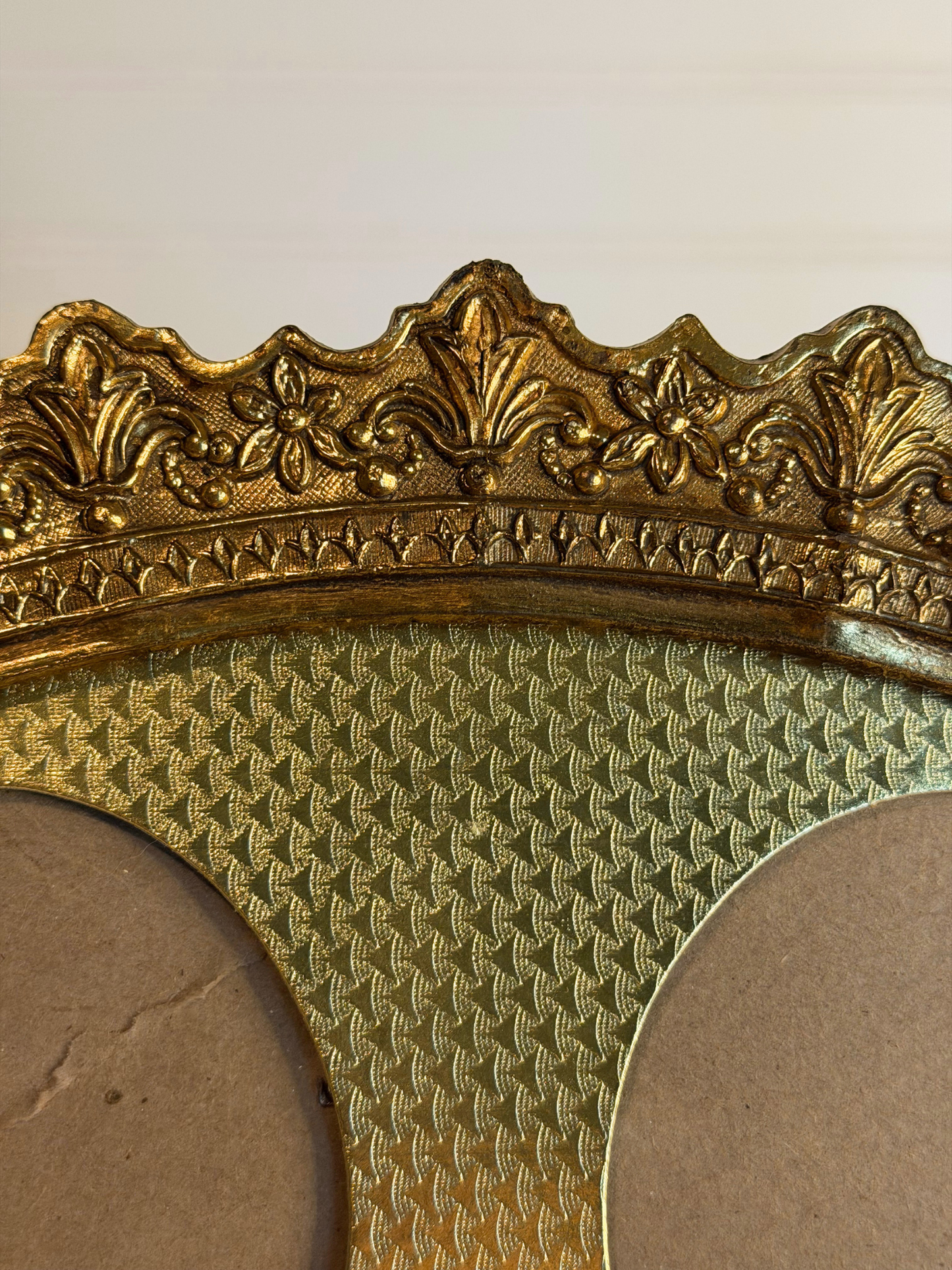 Ornate Brass Tabletop Frame