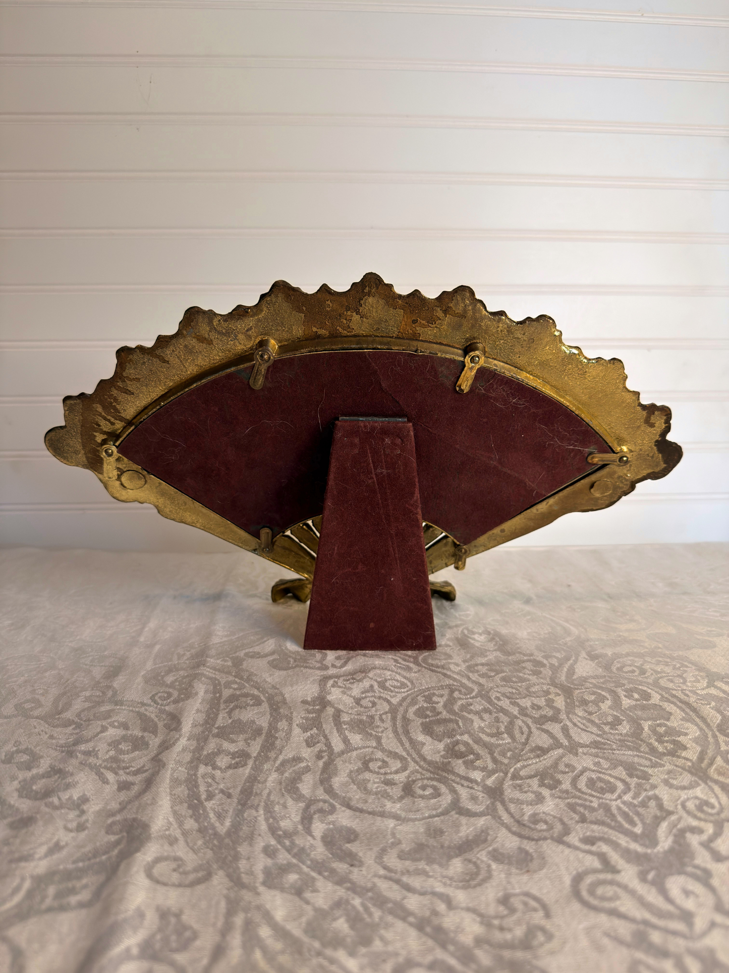 Ornate Brass Tabletop Frame