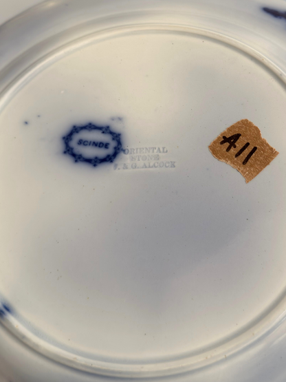 Large J & G Alcock "Scinde" Pattern Plates