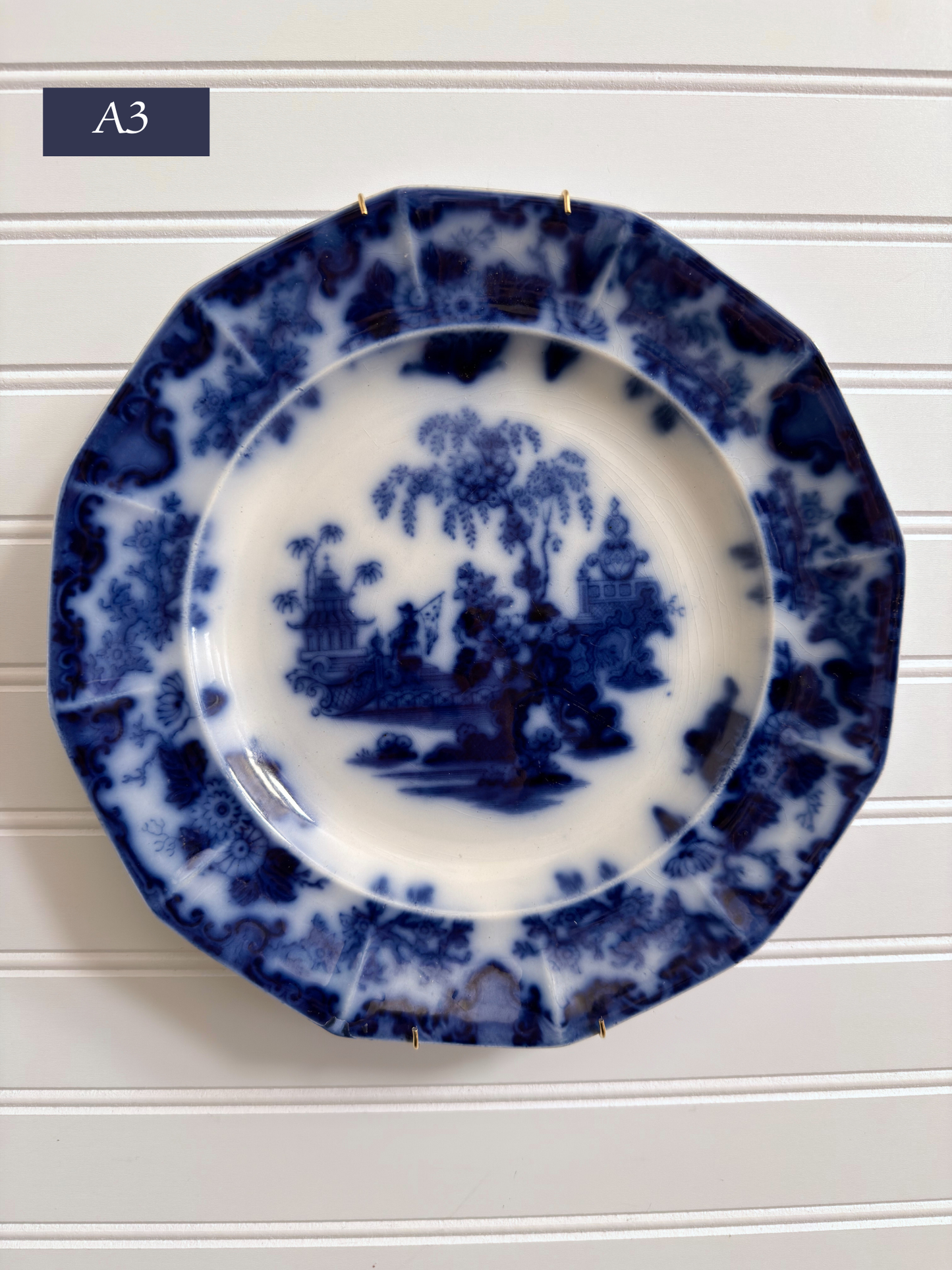 Large J & G Alcock "Scinde" Pattern Plates