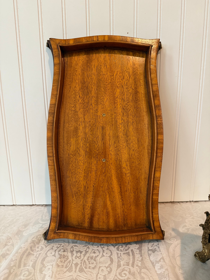 20th Century Burlwood & Brass Box