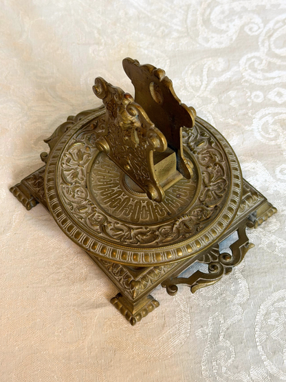 Ornate Figurative Matchbox Holder