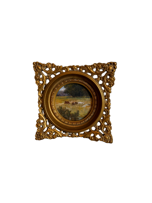 Framed Pastoral Landscape Print