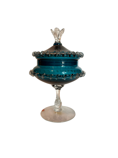 Italian Murano Lidded Dish