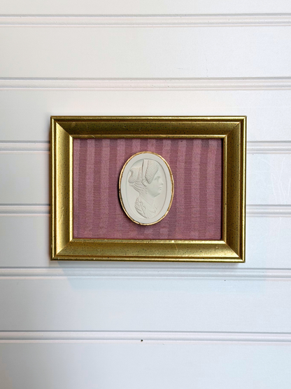 Framed Flavia Intaglio