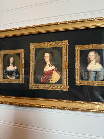 Ladies Portraits Framed Giclee Print