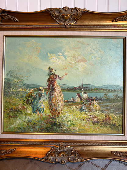 Vintage Impressionist Painting
