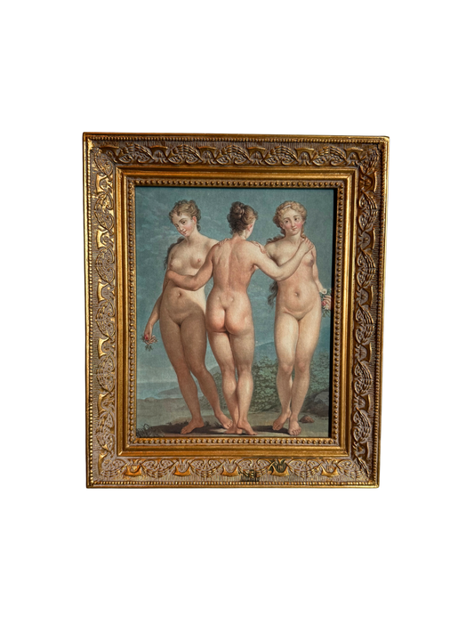 Three Graces Framed Giclee Print