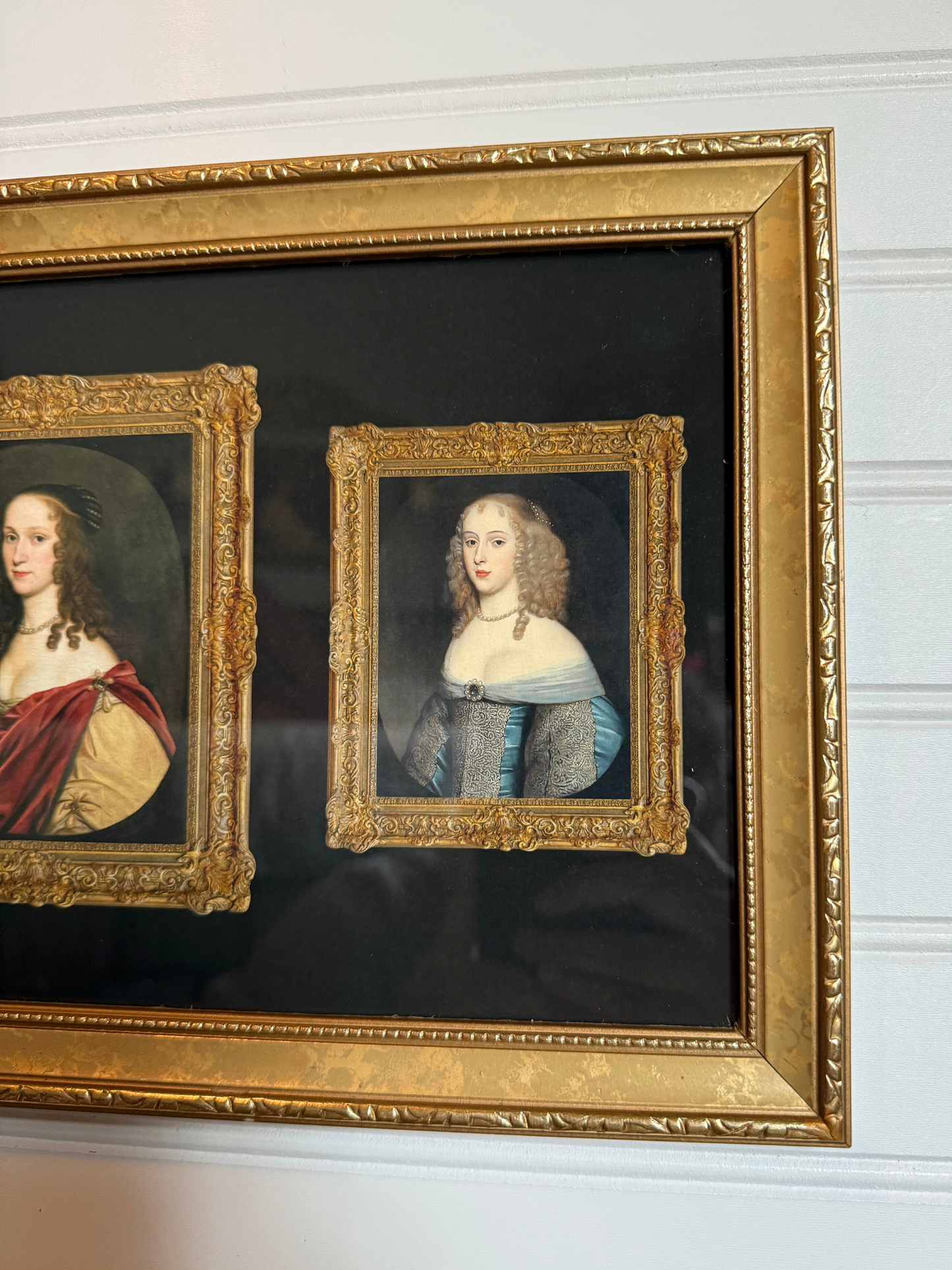Ladies Portraits Framed Giclee Print