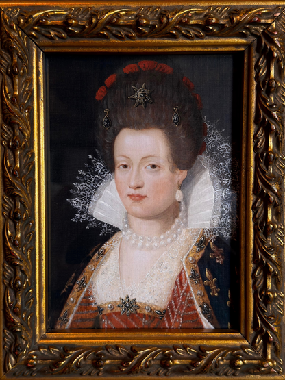 Framed Marie de Medici Print