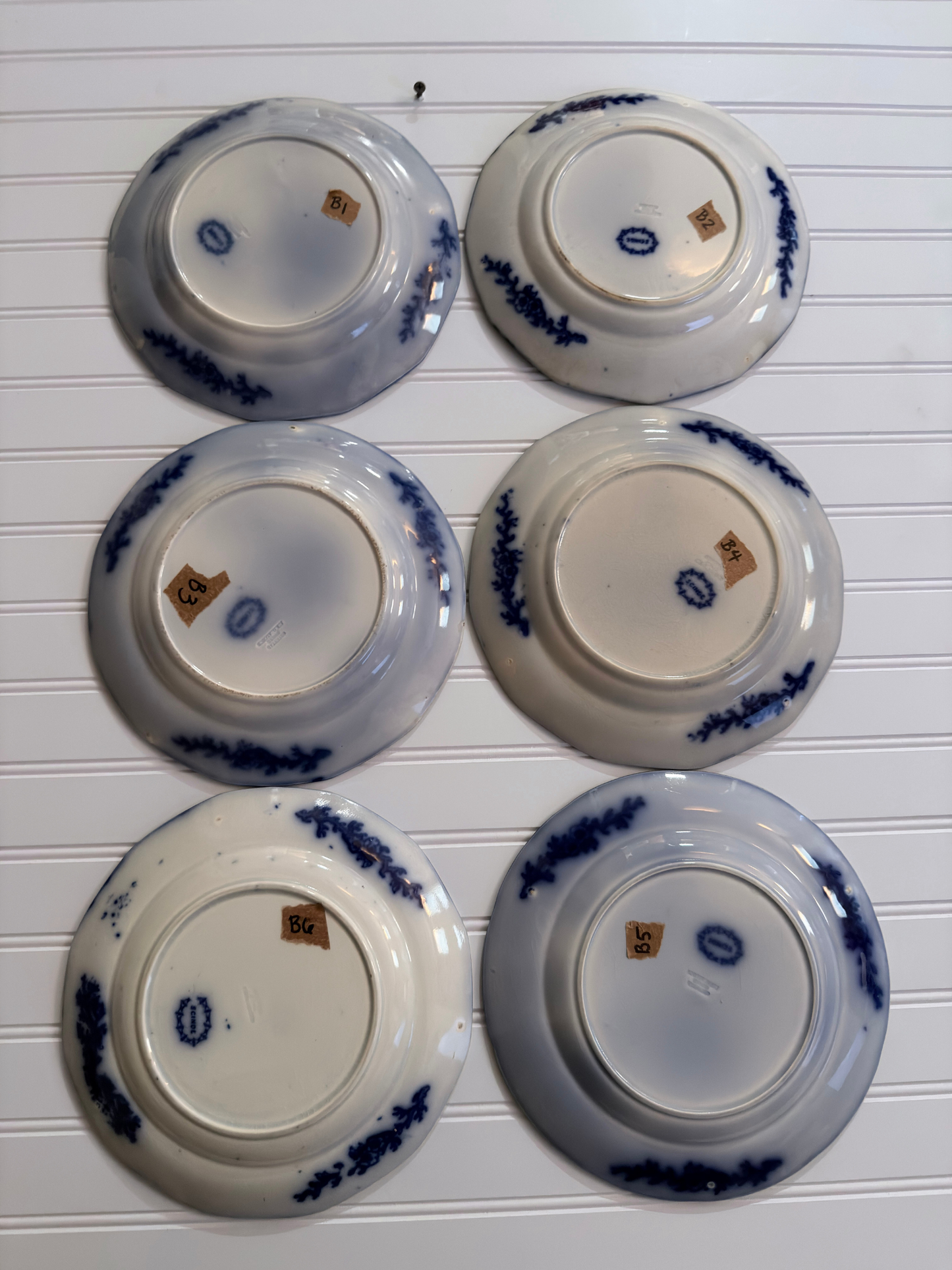 Medium J & G Alcock "Scinde" Pattern Plates