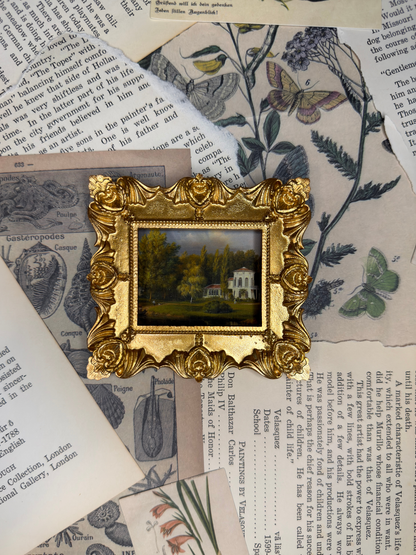 Small Landscape with House Magnet