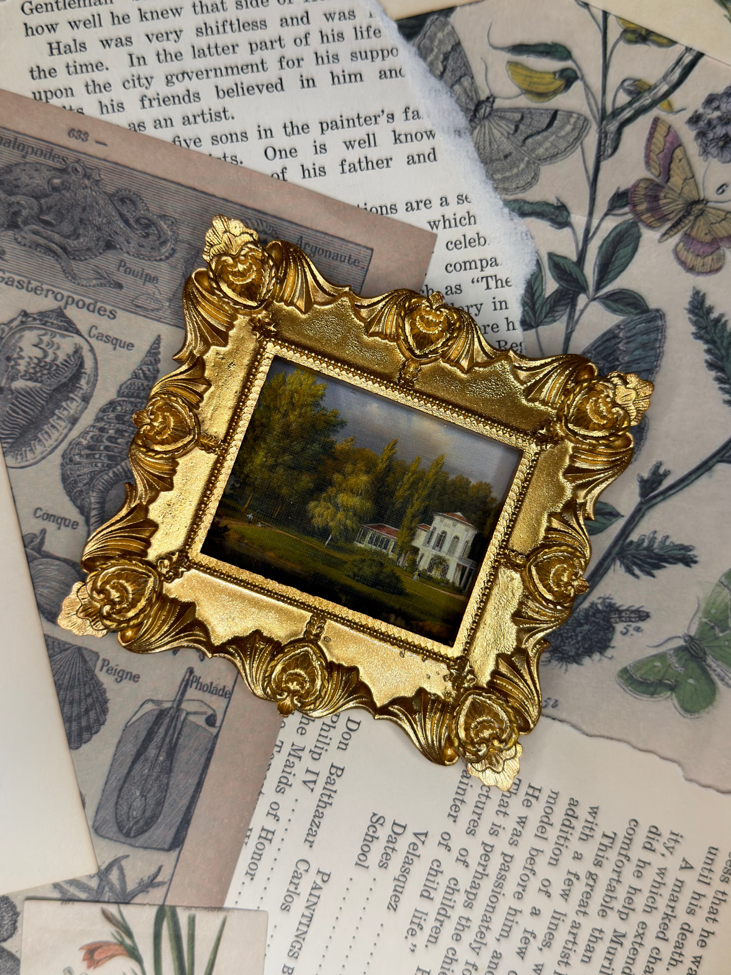 Small Landscape with House Magnet