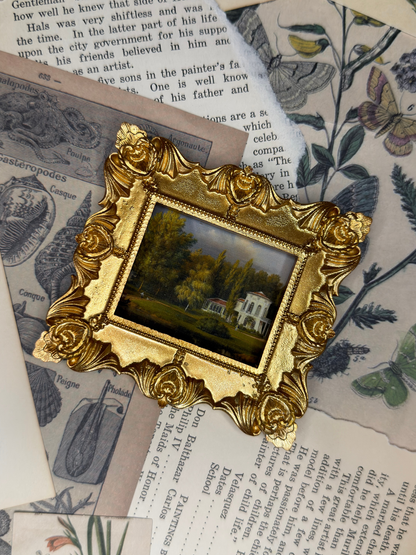 Small Landscape with House Magnet