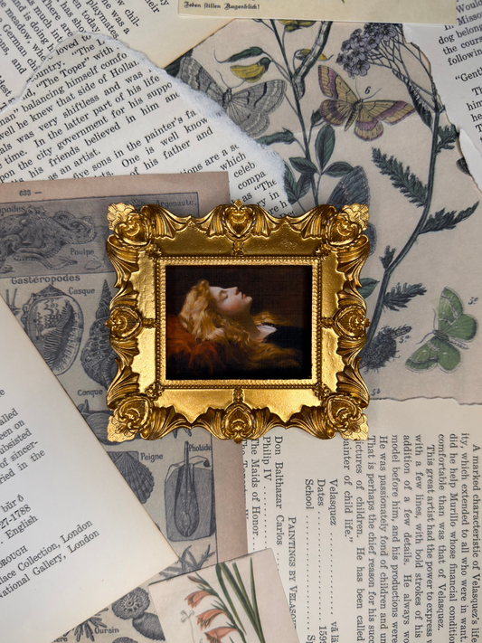 Small Sleeping Beauty Magnet